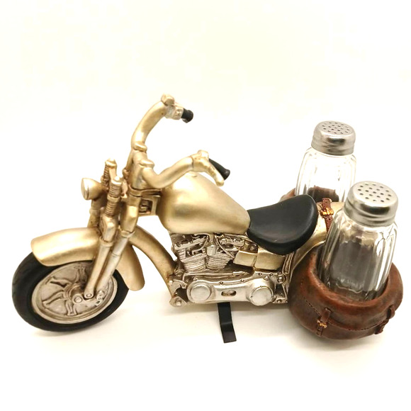 Salt & Pepper Motorcycle Holder - New in Box - Picture 1 of 13